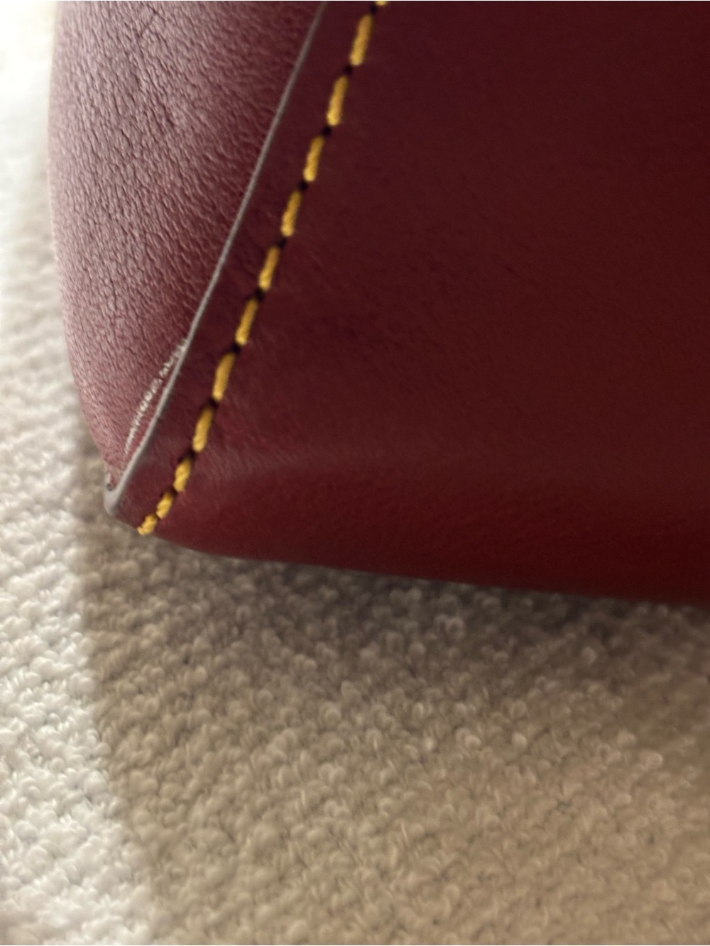 Dooney & Bourke Cameron Satchel Florentine Leather in Bordeaux - Picture 12 of 13